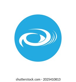 Shark fin logo template vector icon illustration design