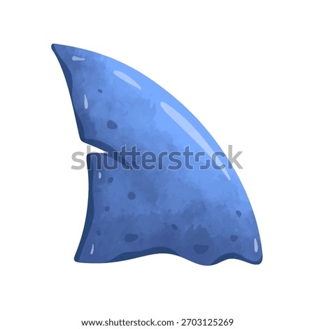 Shark fin vector art, shark clip art, clip art shark, shark fin vector illustration, hand drawn watercolor painting style