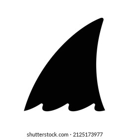 shark fin vector icon dolphin fish whale logo symbol cartoon character illustration sea ocean design doodle isolated