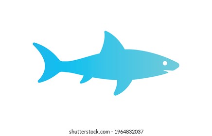 Shark fish icon vector illustration