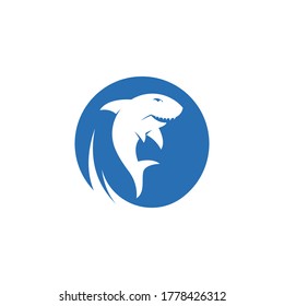 Shark fish illustration vector
