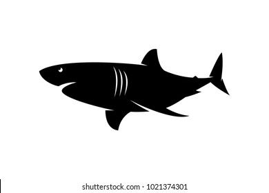 shark fish silhouette