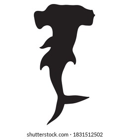 shark graphic design vector illustration, icon, art tattoo sketch, logo, hand draw, use in print
