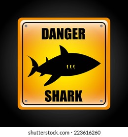 shark graphic design , vector illustration