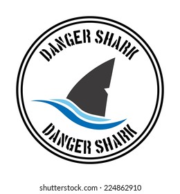 shark graphic design , vector illustration