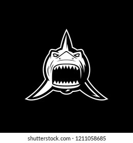 Shark Head Mascot