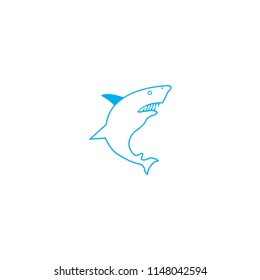 Shark icon design