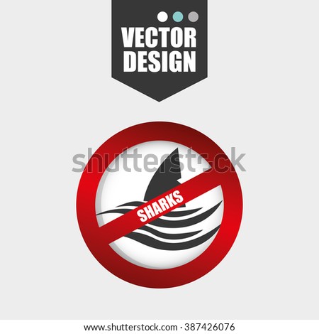 shark icon design 