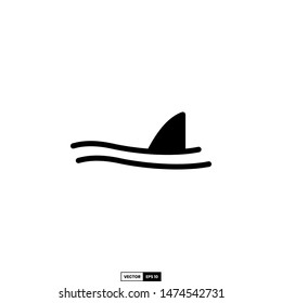 Shark icon, design inspiration vector template for interface and any purpose