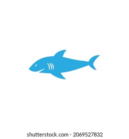 Shark icon design template vector isolated illustration