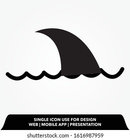 shark icon design vector illustration