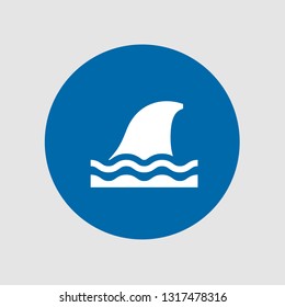  Shark icon. Editable  Shark icon for web or mobile.