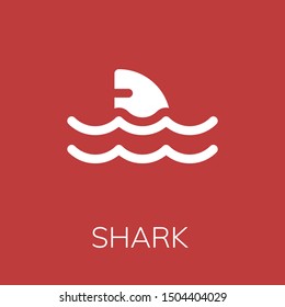  Shark icon. Editable  Shark icon for web or mobile.