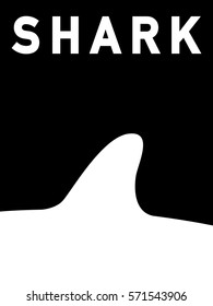 Shark icon. Logo design template. Vector illustration. 