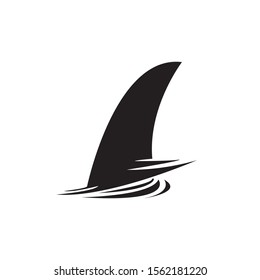 Shark icon logo design vector template