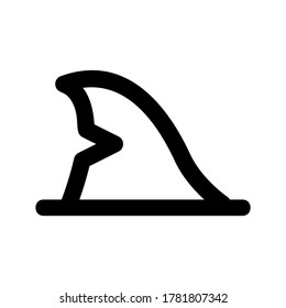 shark icon or logo isolated sign symbol vector illustration - high quality black style vector icons
