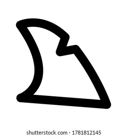 shark icon or logo isolated sign symbol vector illustration - high quality black style vector icons
