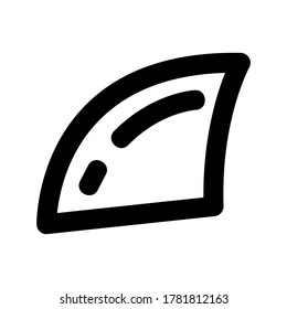 shark icon or logo isolated sign symbol vector illustration - high quality black style vector icons
