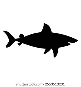 Shark Icon for Marine Life and Ocean Conservation