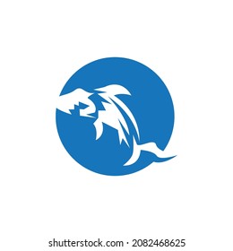 Shark icon and symbol vector illustration