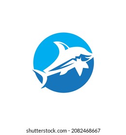 Shark icon and symbol vector illustration