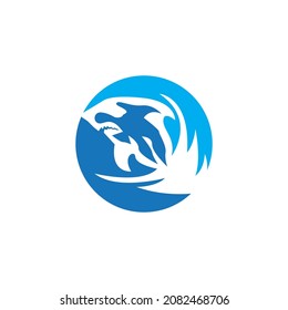 Shark icon and symbol vector illustration