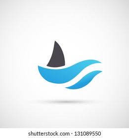 Shark Icon vector