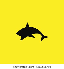 shark icon vector