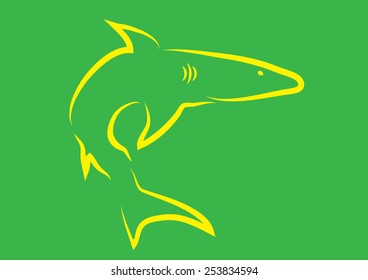 Shark Icon. Vector
