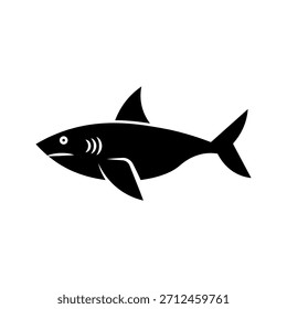 shark illustration icon graphic icon vector