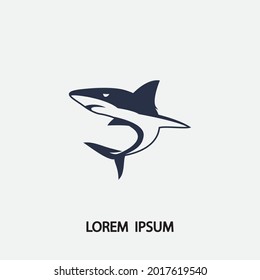 Shark illustration Logo Template Vector