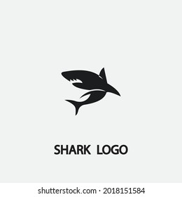 Shark illustration Logo Template Vector