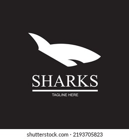 Shark illustration Logo Template Vector