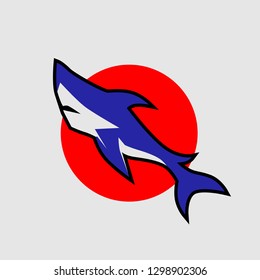 shark japan logo