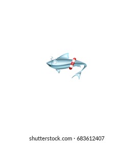 Shark with Lifebuoy