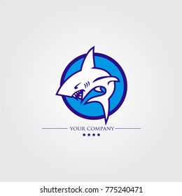 Shark logo design