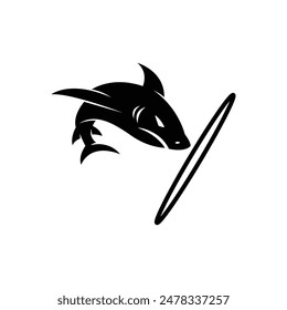Diseño de logo de Shark en español