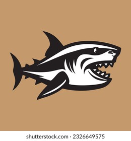 Shark Logo Design Template Vectors