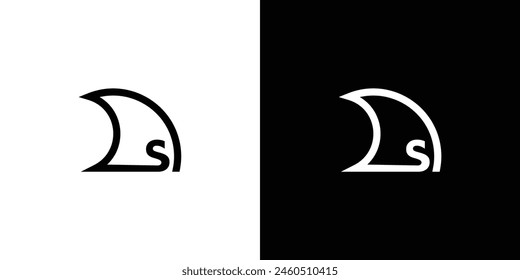 The Shark logo design is unique and modern