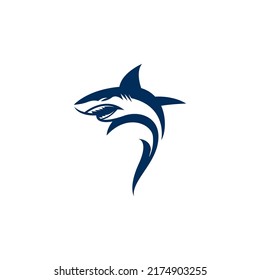 Shark logo design vector illustration