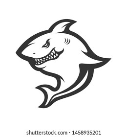 Shark Logo Design Vector. Sharks Logo for a club or sport team