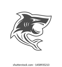 Shark Logo Design Vector. Sharks Logo for a club or sport team
