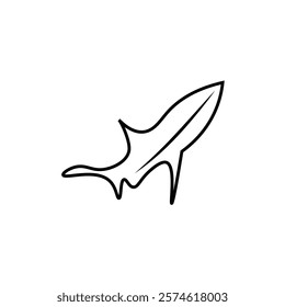 Shark Logo design | Vectors Shark Sea shark | Line art Shark 