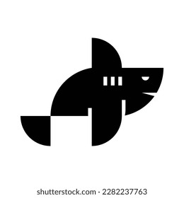 Shark Logo. Icon design. Template elements