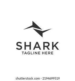 Shark logo icon vector image