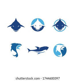 Shark Logo illustration vector Template