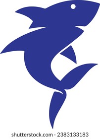 Shark logo Illustration Vector Template. eps
