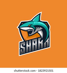 Logotipo de tiburón para la plantilla de vector premium