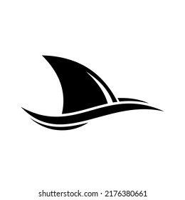 shark logo , simple and clean