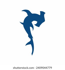 shark logo simple clean and elegance